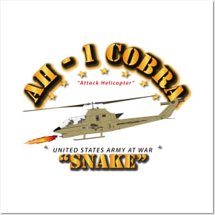 Army - AH-1 Cobra - Snake Posters and Art